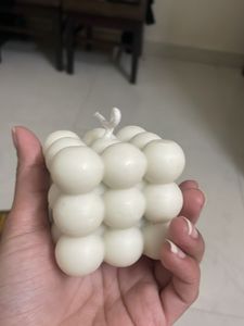 Bubble Cube Candle