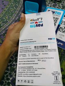 Paytm All In One Sound Box (Without Sim Card)