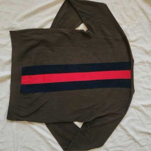 Gucci Genuine🔥💯 Three Stripes BEE Knit Tee Sweat