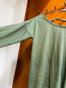 Olive Green Top For Women &amp; Girls
