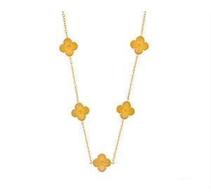 Gold Clover Necklace