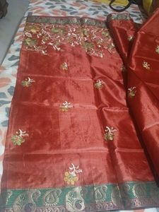 Elegant silk saree