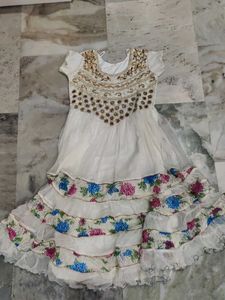 Girls' White Dress