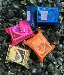 Mini UNO Card keychain