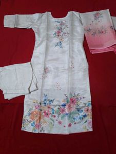 New Silk Partywear Dress