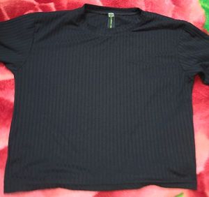 Black Crop Top