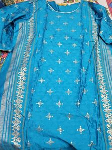 Banarasi Silk  Kurti