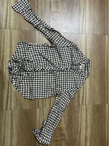 DNMX Gingham Button-Up Shirt