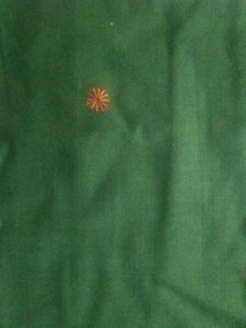 Green Ethnic Dress Material