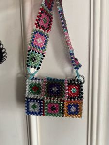 Multicoloured Beaded Bag With Gujarati Touch