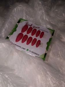 Pink Press-On Nails