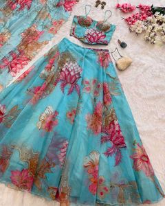 Fully Stiched Floral Lehenga