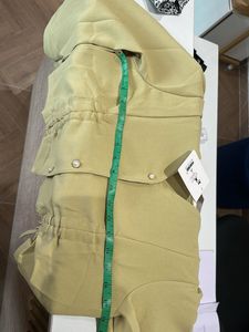 Cute light green Korean crop top