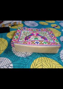 Beautiful Embroidery Multicolour Hand Bag