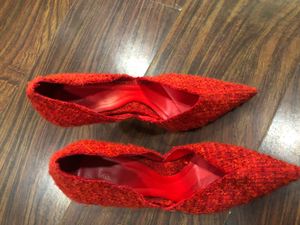 ZARA Red Heels UK5