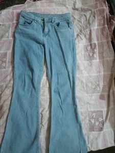 Light Wash Flare Jeans