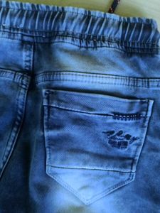 Boys Denim Joggers, Style At Peak