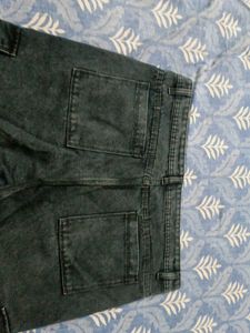 High Waist Cargo Jeans