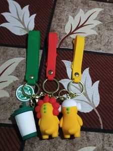 3 Keychains