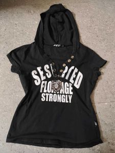 Japanese Horror Game Protagnist Inspired Punk Top