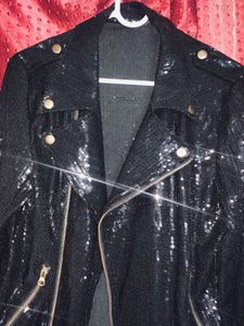 Black Sequin Jacket