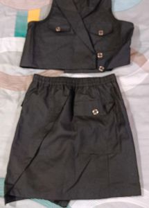 Elegant Top And Skirt