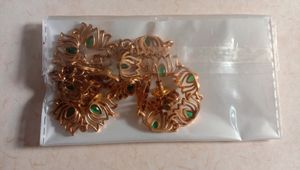 New Green Lotus Necklace Set