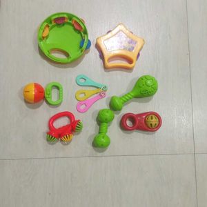 Baby Rattle Toy Set