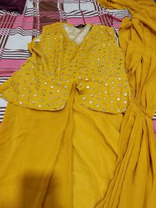 Designer Women Party Wear Drape Saree