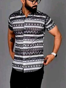 Patterned Casual Shirt