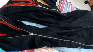 Black Jeans with Zippers