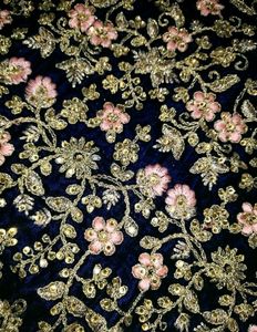Velvet Bridal Lehenga