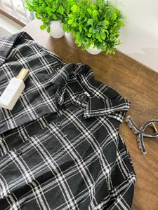 Plaid Crop Top