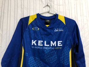 Kelme Long Sleeve Blue T shirt