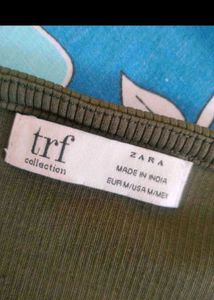Square Neck ZARA Top