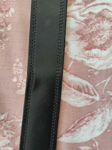 Salvatore Ferragamo Black Leather Belt