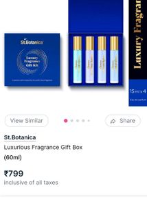 St Botanica Luxury Perfume Set Of 4