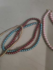 Pearl Beaded Necklaces