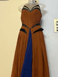 Disney Princess Pinterest Elegant Brown Maxi Dress