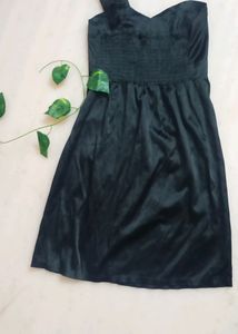 Black Satin Dress