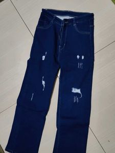 This Is Navy Blue Colour Jeans👖