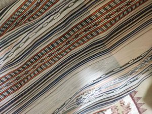 Elegant Striped Midi Dress (34-36)