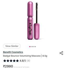 Benefit Cosmetics BADGal Bounce Volumizing Mascara