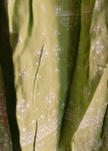 Parot Green Dress