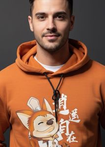 Cartoon Graphic Hoodie