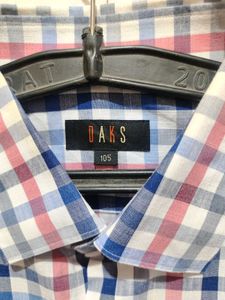 DAKS London Checkered Shirt Size XL 105