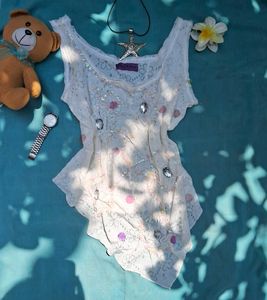 Vintage Y2k Beach Top