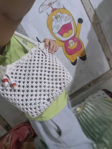 Handmade Macrame Tote Bag