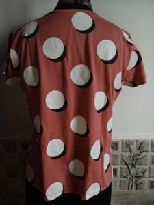 🎁Buy 1, Get 1 Free🎁,Size M/ L Polka Dot Tshirt