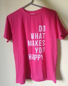 Pink Graphic Tee